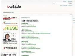 Sites similar to ipwiki.de