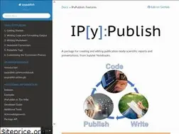 Sites similar to ipypublish.readthedocs.io