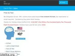 Sites similar to iq-test.xyz
