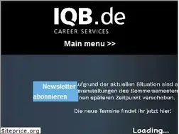 Sites similar to iqb.de