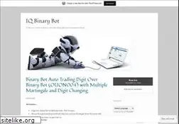 Sites similar to iqbinarybot.wordpress.com