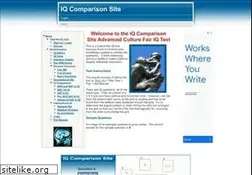 Sites similar to iqcomparisonsite.com