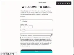 Sites similar to iqos.ca
