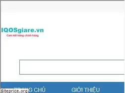 Sites similar to iqosgiare.vn