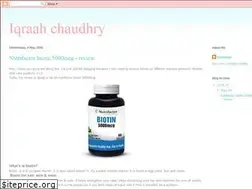 Sites similar to iqraahchaudhry.blogspot.com