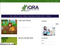 Sites similar to iqranotes.blogspot.com