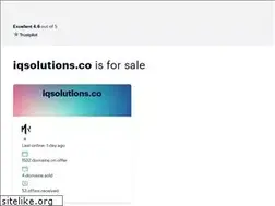 Sites similar to iqsolutions.co