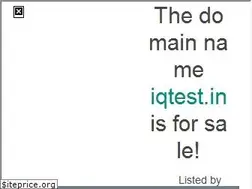 Sites similar to iqtest.in