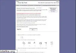 Sites similar to iqtestforfree.com