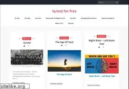 Sites similar to iqtestforfree.net