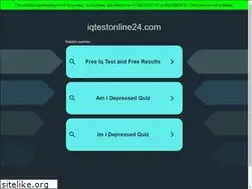 Sites similar to iqtestonline24.com