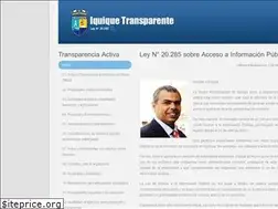 Sites similar to iquiquetransparente.cl
