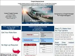 Sites similar to iquotefreight.com