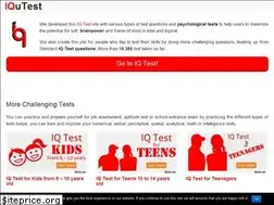 Sites similar to iqutest.com