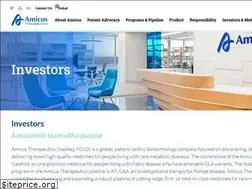 Sites similar to ir.amicusrx.com