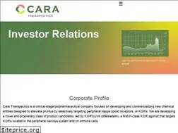 Sites similar to ir.caratherapeutics.com