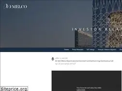 Sites similar to ir.melco-resorts.com