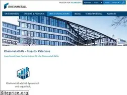 Sites similar to ir.rheinmetall.com