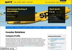 Sites similar to ir.spirit.com