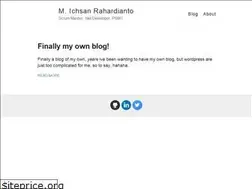 Sites similar to irahardianto.github.io