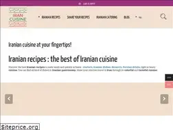 Sites similar to iran-cuisine.com