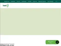 Sites similar to irani.com.br