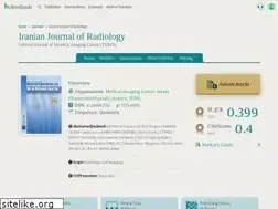 Sites similar to iranjradiol.com