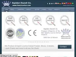 Sites similar to iranlicorice.com