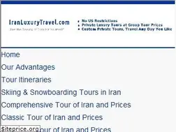 Sites similar to iranluxurytravel.com