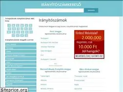 Sites similar to iranyitoszamkereso.hu