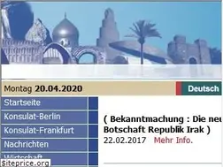 Sites similar to iraqiembassy-berlin.de