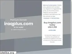 Sites similar to iraqplus.com