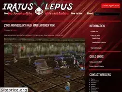 Sites similar to iratus-lepus.com