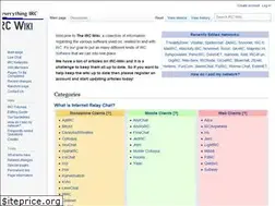 Sites similar to irc.wiki