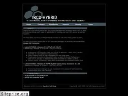 Sites similar to ircd-hybrid.org