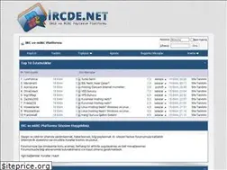 Sites similar to ircde.net