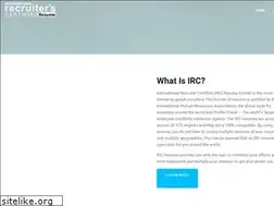 Sites similar to ircresume.com
