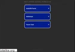 Sites similar to irctc-tatkal-autofill-form.co.in