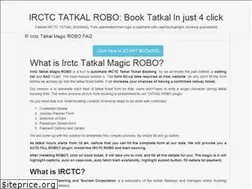 Sites similar to irctc-tatkal-magic-autofill-tool.blogspot.com