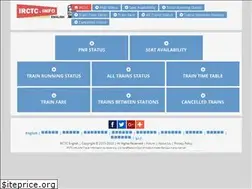 Sites similar to irctc.info