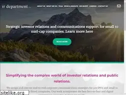 Sites similar to irdepartment.com.au