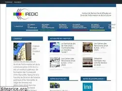 Sites similar to iredic.fr