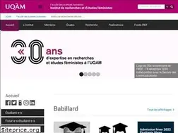 Sites similar to iref.uqam.ca