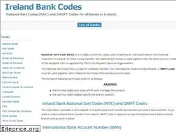 Sites similar to irelandbankcodes.com