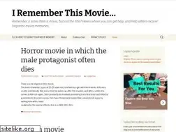 Sites similar to irememberthismovie.com