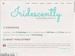 Sites similar to iridescently.org