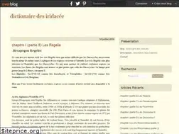 Sites similar to irisbotanique.over-blog.com