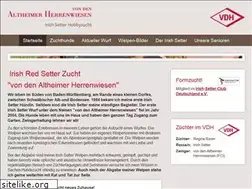 Sites similar to irish-setter-bauer.de