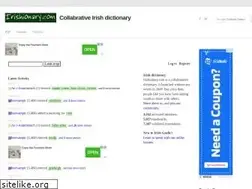 Sites similar to irishionary.com