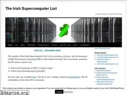 Sites similar to irishsupercomputerlist.org